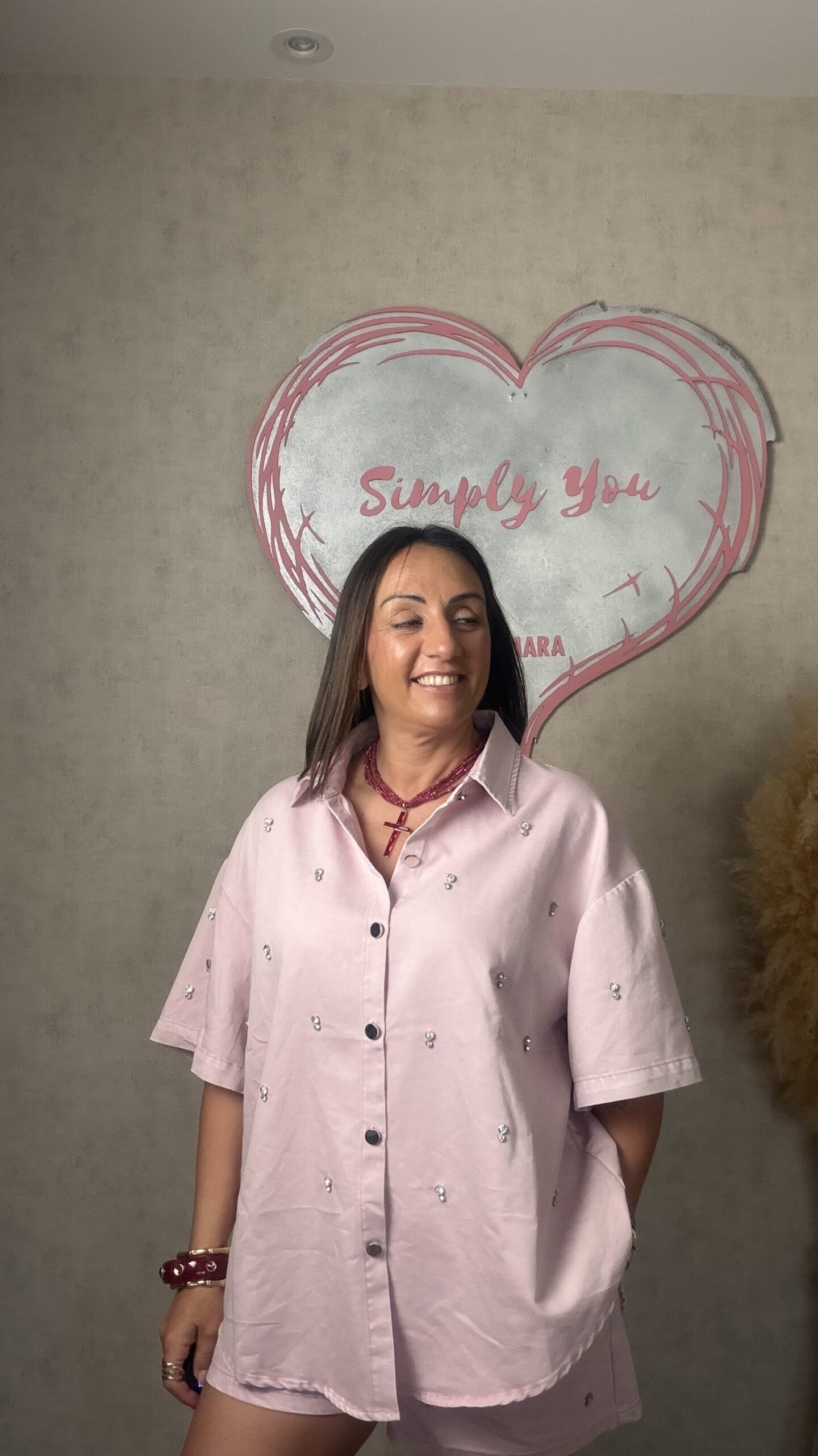 CONJUNTO ROSA BRILLANTES