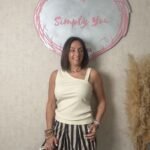 PANTALON RAYAS NEGRO Y BEIG